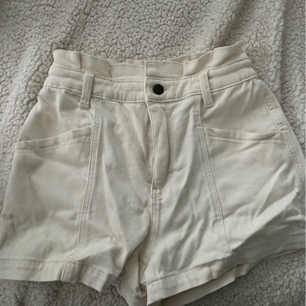 light khaki shorts